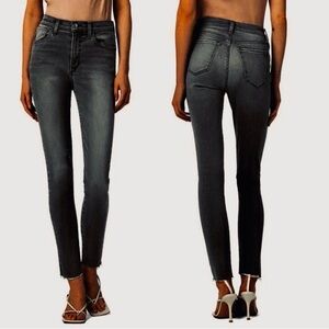 Joe's The Charlie High Rise Skinny Snapback Jeans In Cielo Size XL